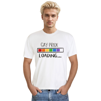 Adult Unisex Gay Pride Month White T-shirt Costume