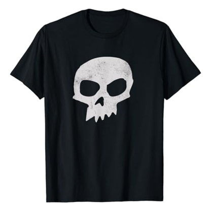 Adult Unisex Said Skull Halloween Black T-shirt Costume