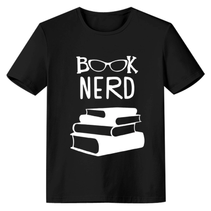 Adult Unisex World Book Day Number Day Black T-shirt