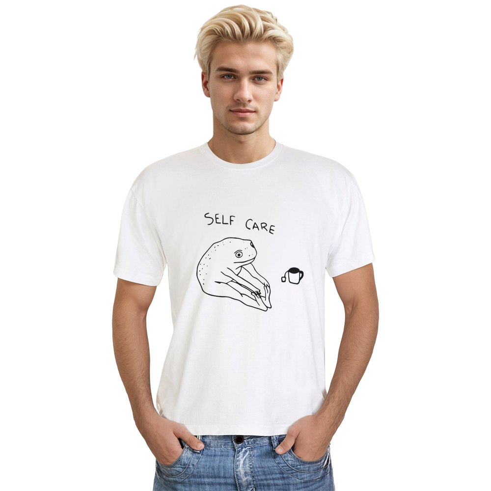 Adult Unisex Funny Frog Animals Lover White T-shirt Costume