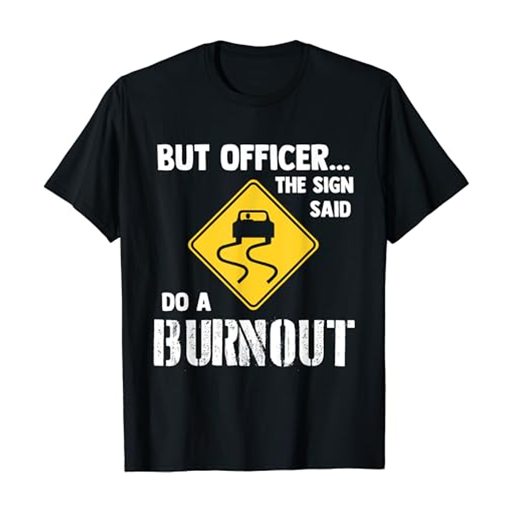 Adult Unisex Funny Car Black Short Sleeve T-shirt Outfits Top Costume