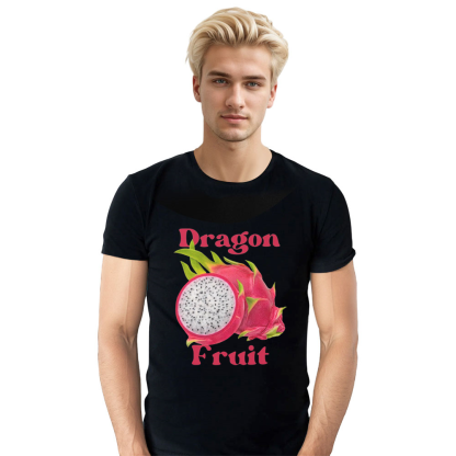 Dragon Fruit Comfort Colors Fruit Lover Black T-shirt