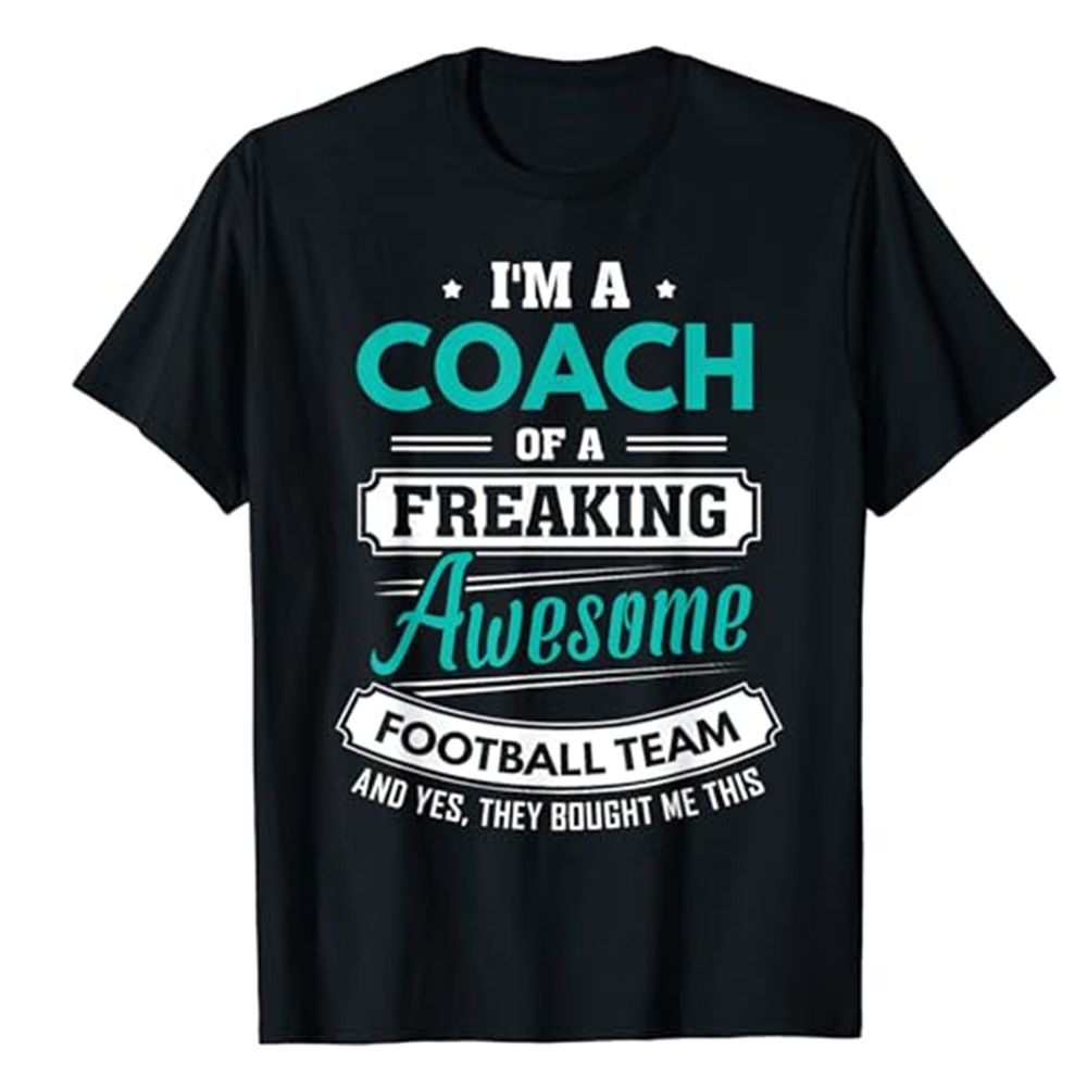 Adult Unisex Football Team Football Lover Black T-shirt Costume