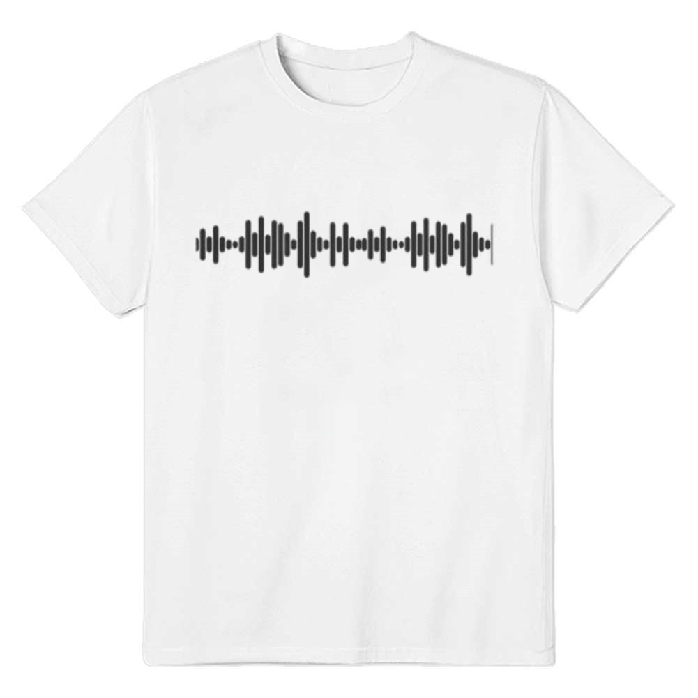 Adult Unisex Musical Waves Music Festival White T-shirt Costume