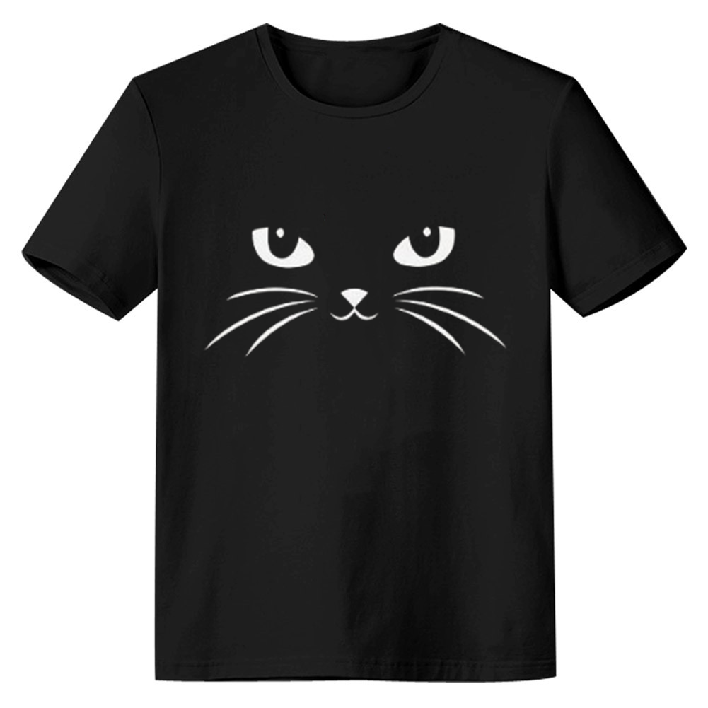 Adult Unisex Pet Black Cat Animals Lover Black T-shirt Costume