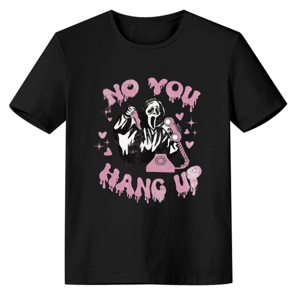 Adult Women Skull Letter Graphic Black T-shirt Costume