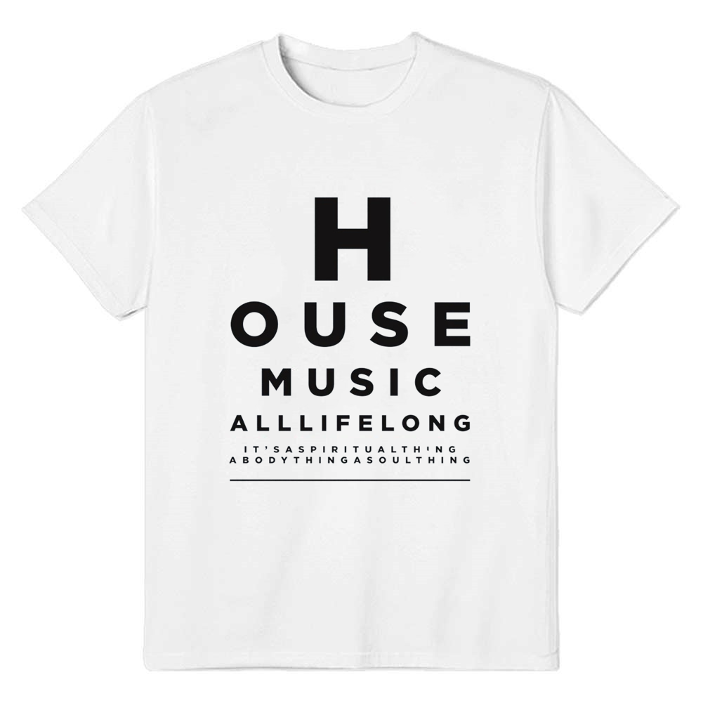 Adult Unisex Not Everyone Understands House Music Festival White T-shirt Costume
