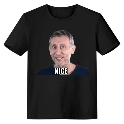 Adult Unisex Pattern Nice Grandfather Funny Black Short Sleeve T-shirt Outfits Top Costume