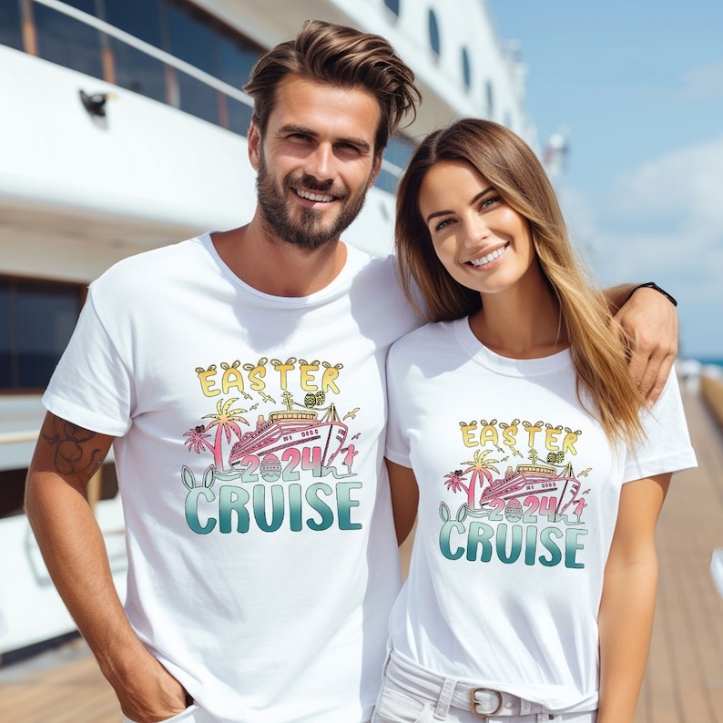 Easter Cruise 2024 Printed T-shirt 