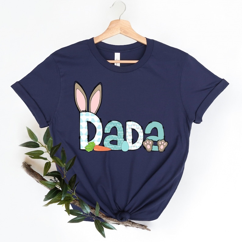 Easter DaDa Rabbit Printed T-shirt 
