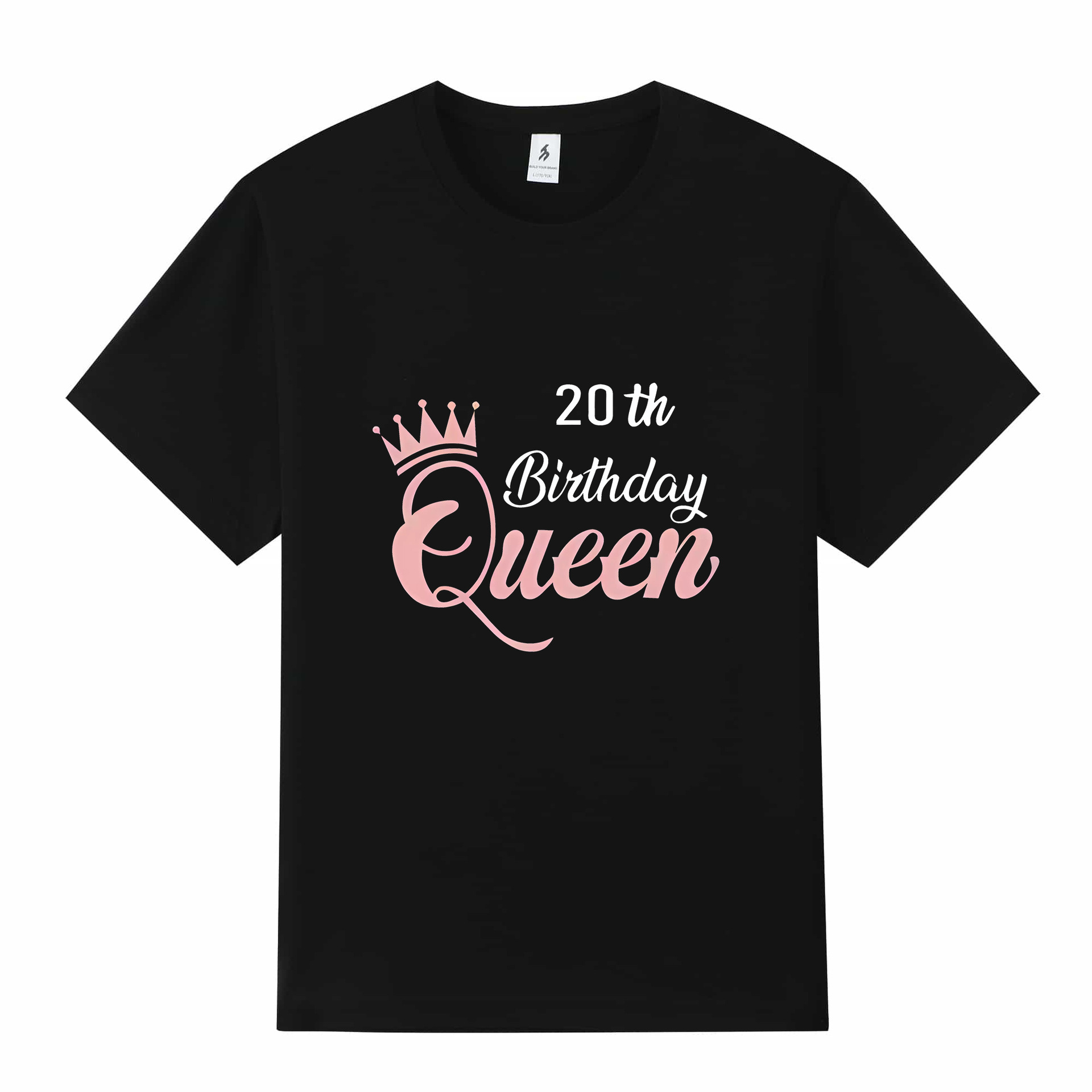 20th Birthday Queen Printed T-shirt