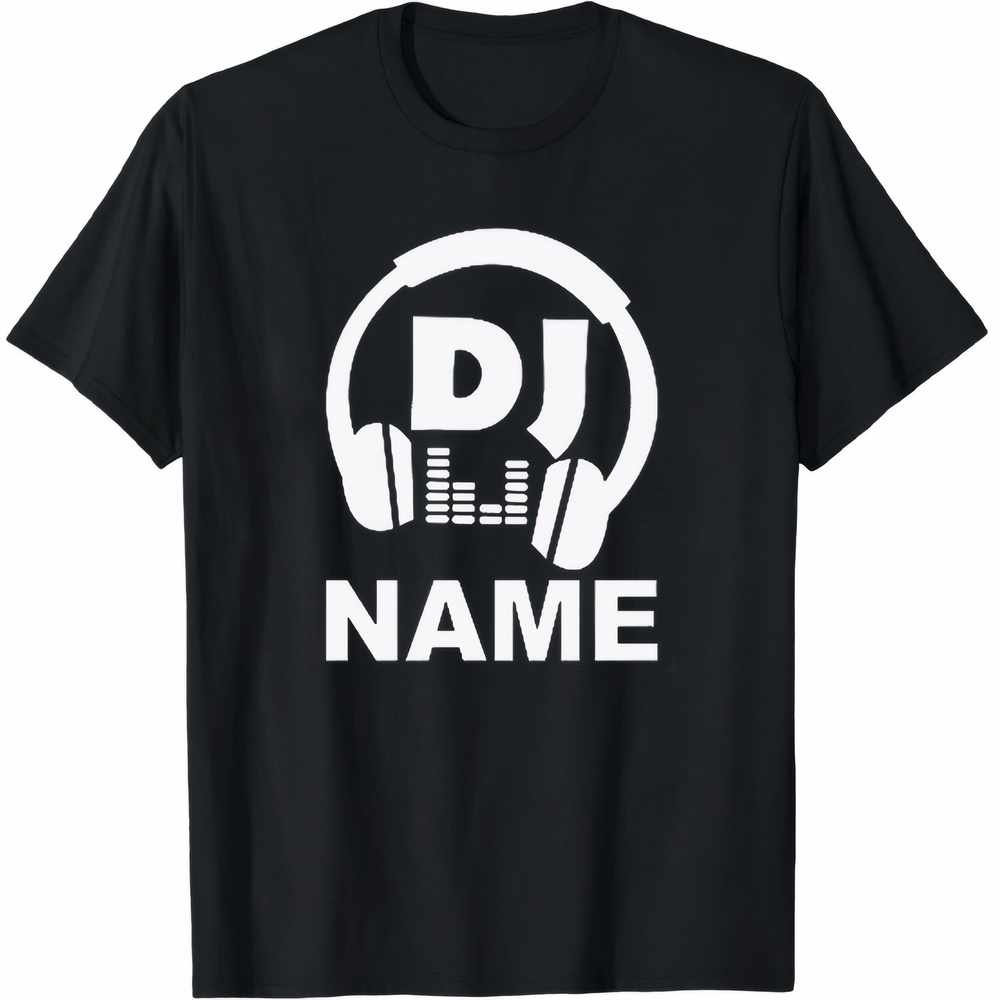 DJ Custom Name 2024 Music Festival Music Lover T-shirt
