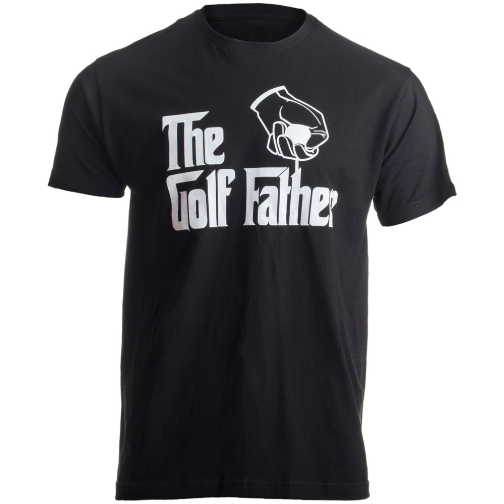 Funny Golf Lover The Golf Father Printed T-shirt