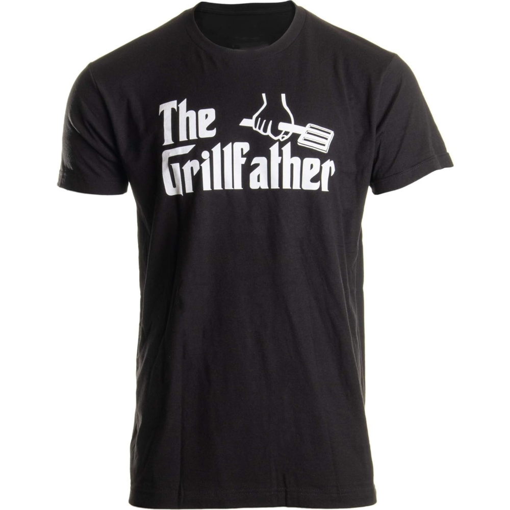 Father's Day The Grillfather Printed T-Shirt