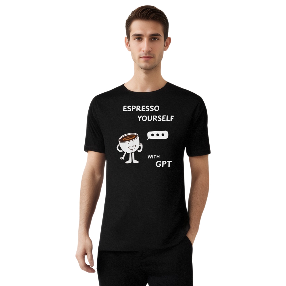 AI Artificial Intelligence Espresso Yourself With GPT T-shirt 