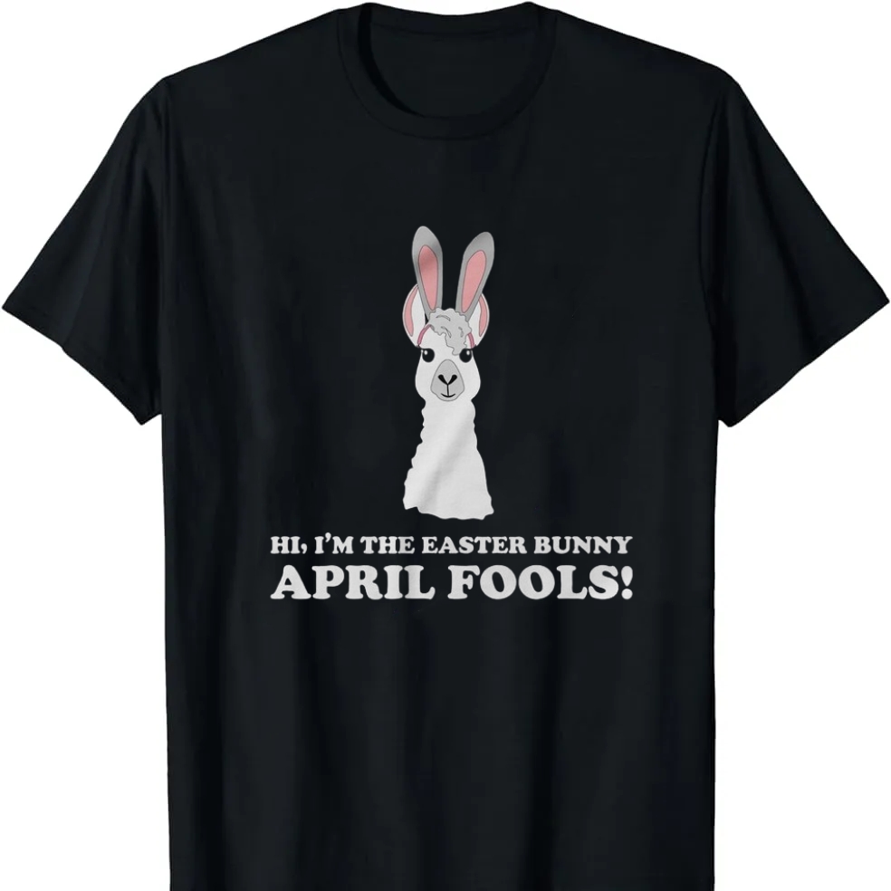 I'm The Easter Bunny April Fools' Day Easter Printed T-shirt