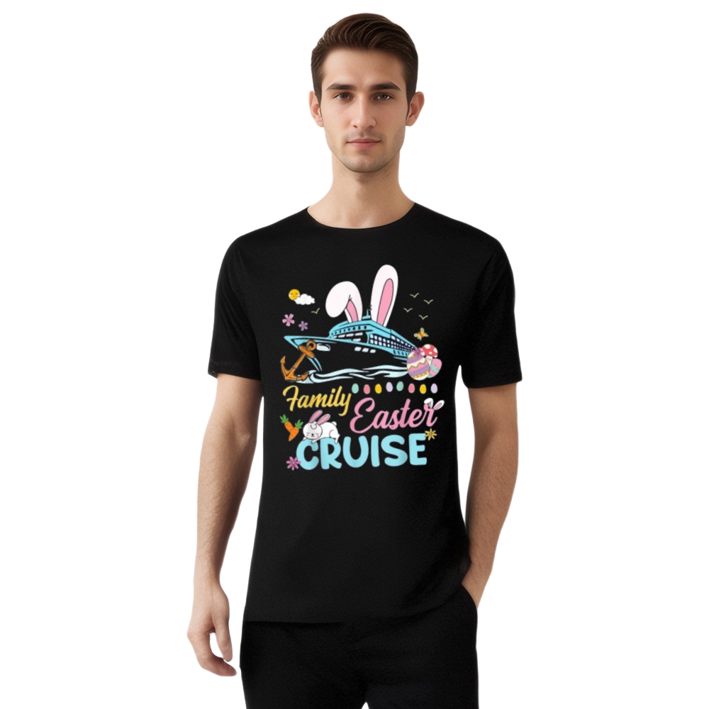Easter Family Easter Cruise Adult Printed T-shirt 