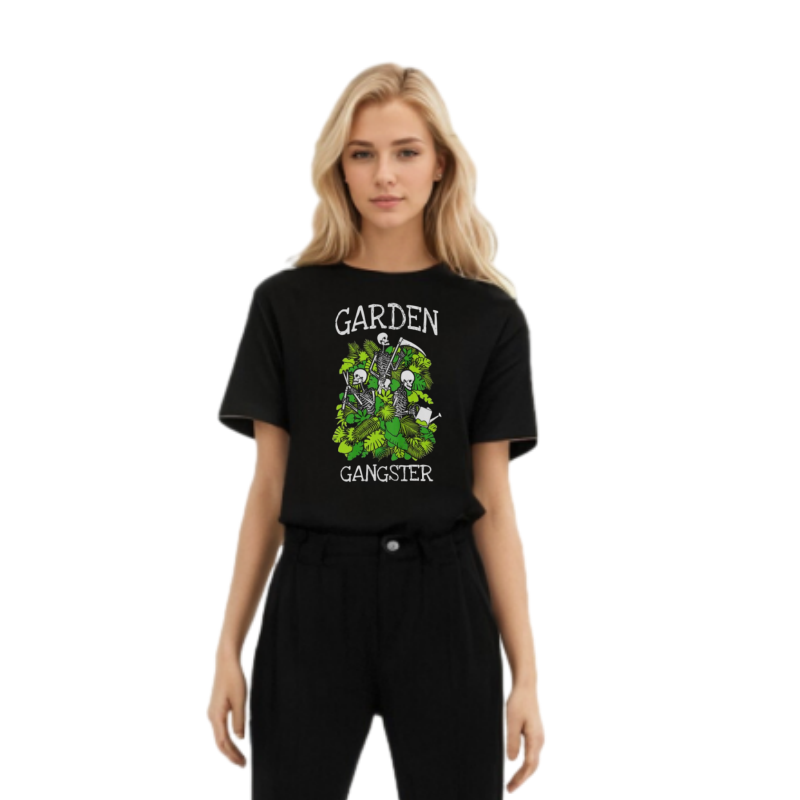 Gardening Plant Lover Garden Gangster Gift T-shirt 