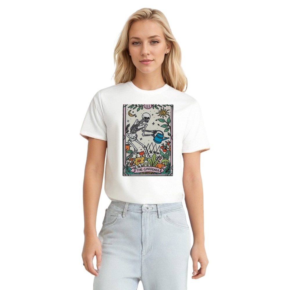 Gardening Plant Lover The Gardener Card Gift T-shirt 