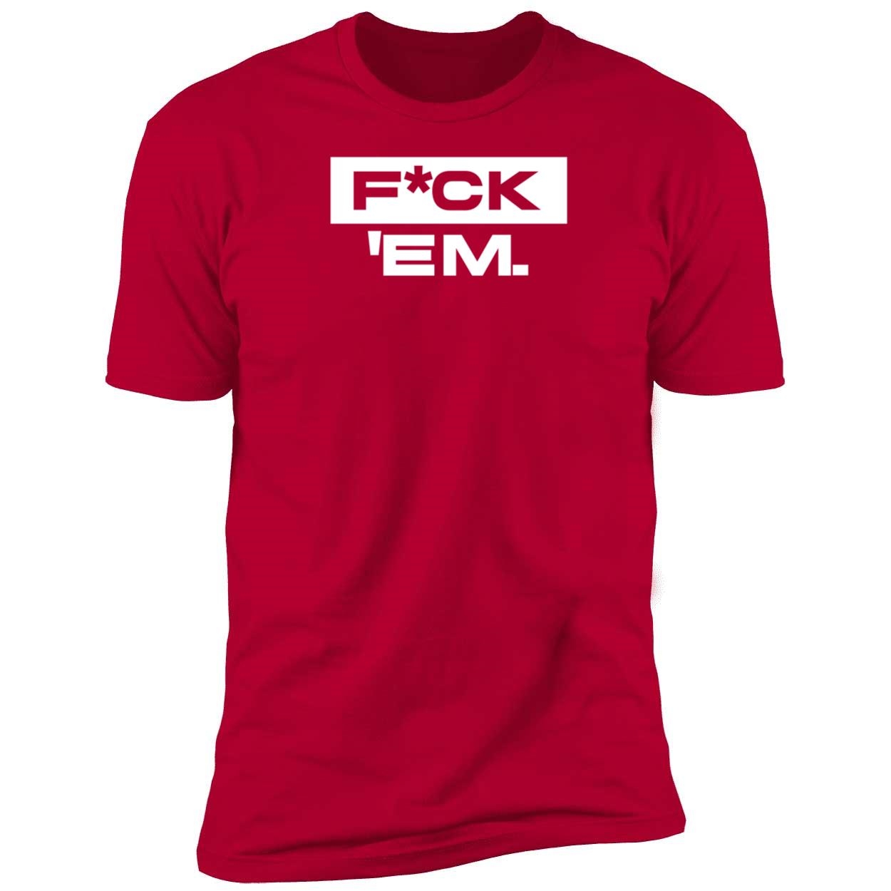 Fck Em Sport Baseball Lover Latest Fashion T-shirt