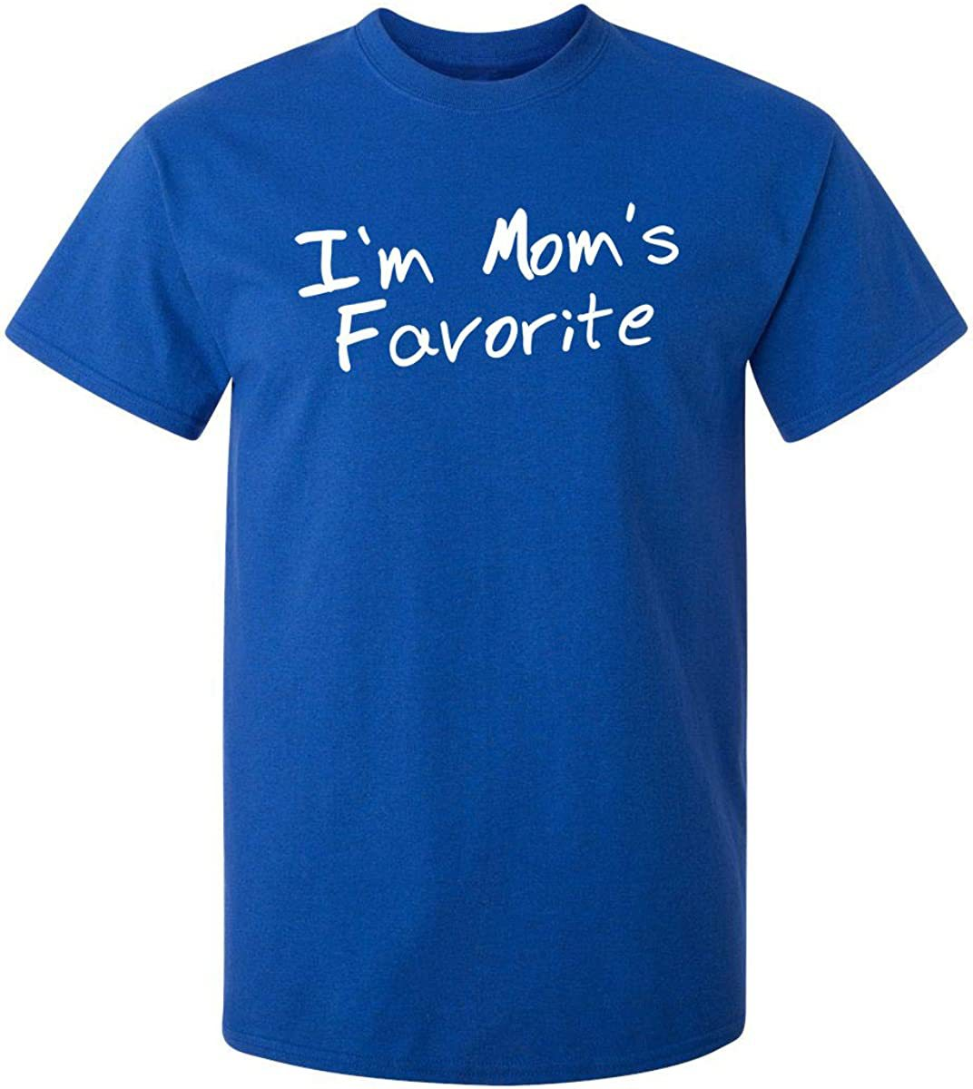 Men I'm Mom's Favorite Printed T-shirt