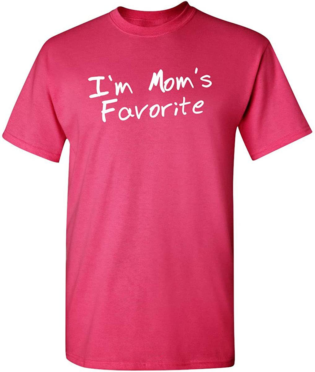 Men I'm Mom's Favorite Printed T-shirt
