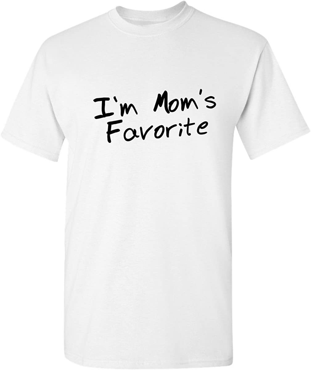 Men I'm Mom's Favorite Printed T-shirt