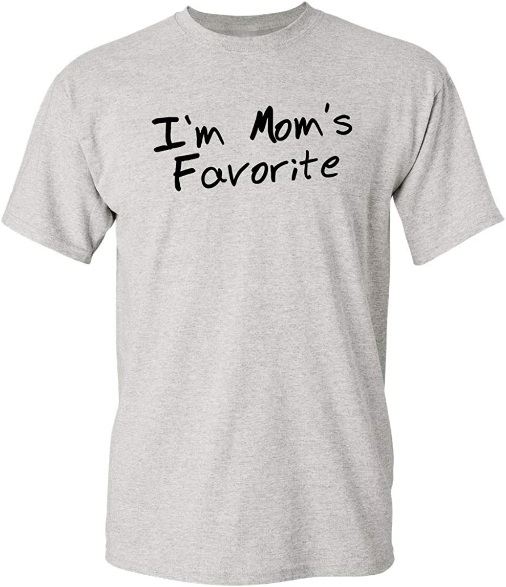 Men I'm Mom's Favorite Printed T-shirt