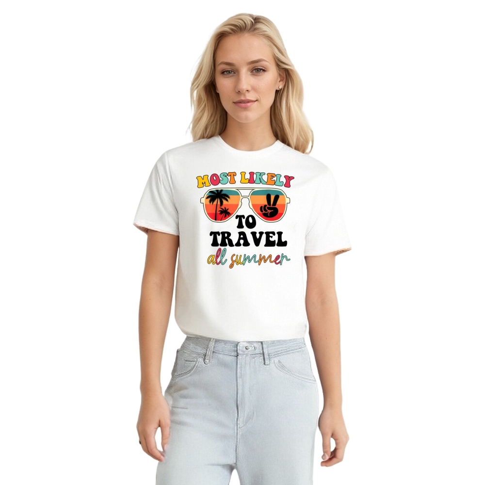 Summer Vacation Where To Be Custom T-shirt 