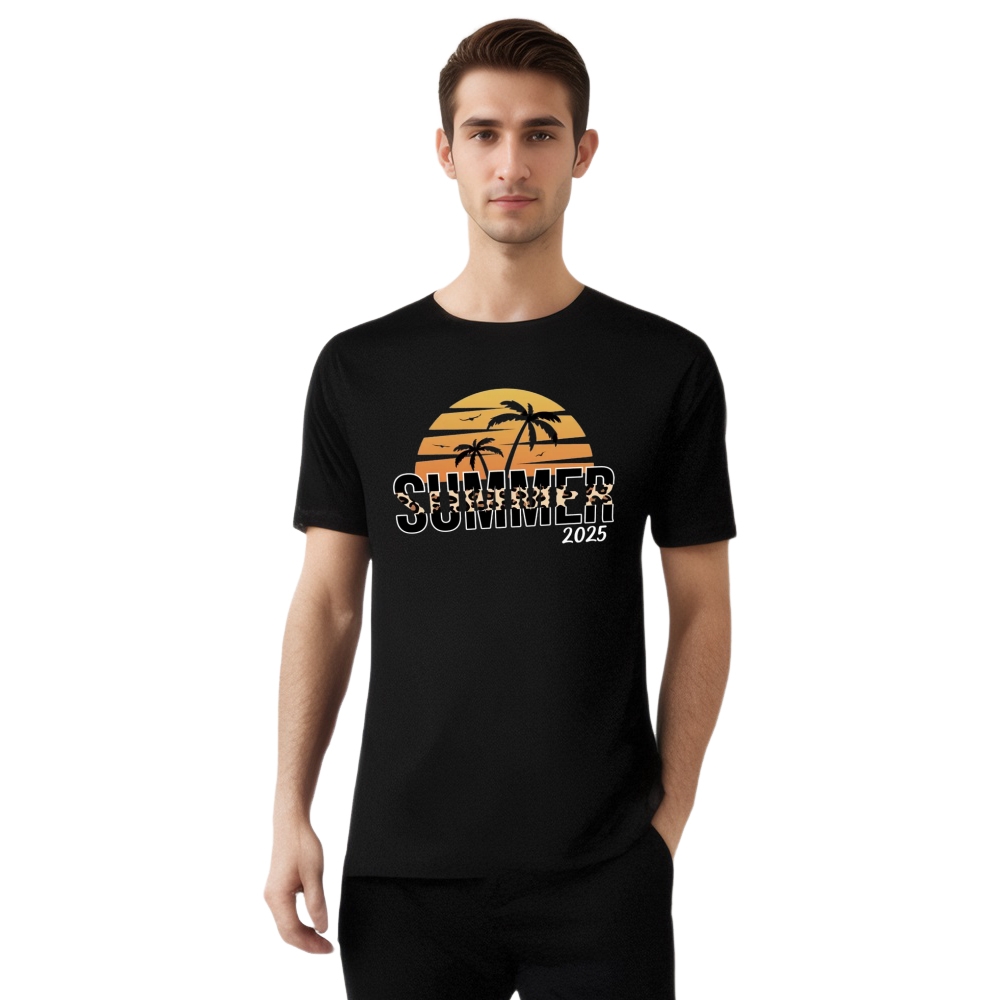 Summer Vacation Summer 2025 Printed T-shirt