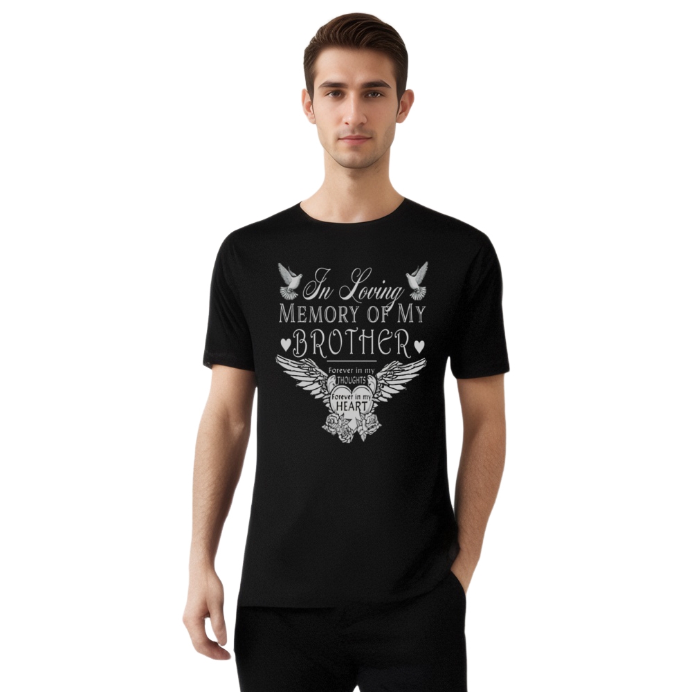 In Loving Memory Of My Brother Sympathy Memorial T-shirt 