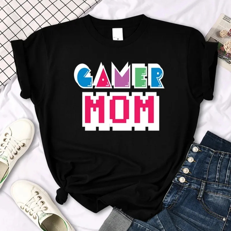Gamer Mom Funny Game Gamer Printed T-shirt