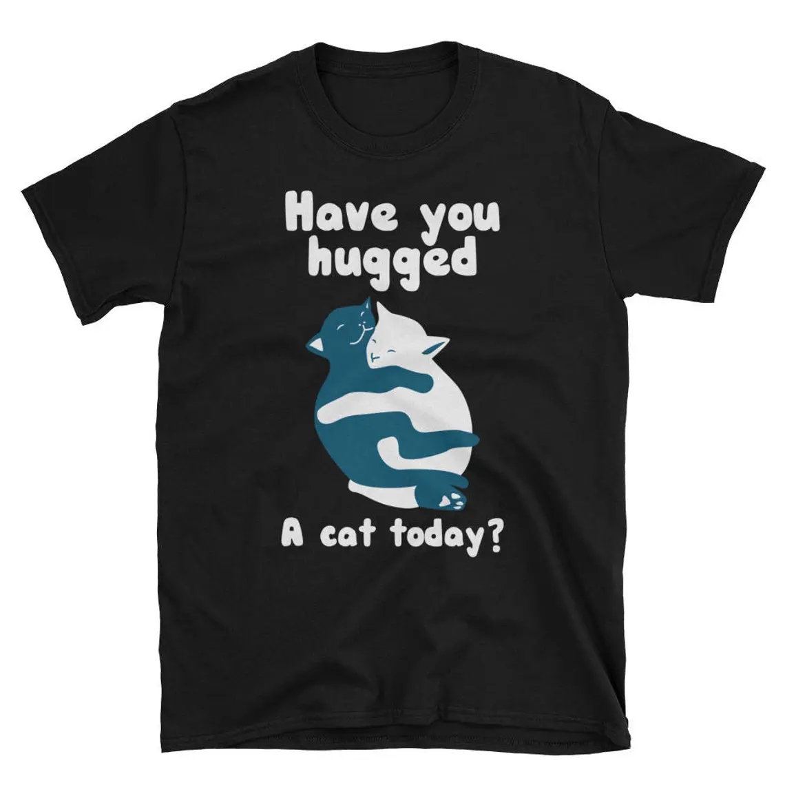 Have You Hat A Cat Today Pet Cat Lover Hug Your Cat Day T-Shirt
