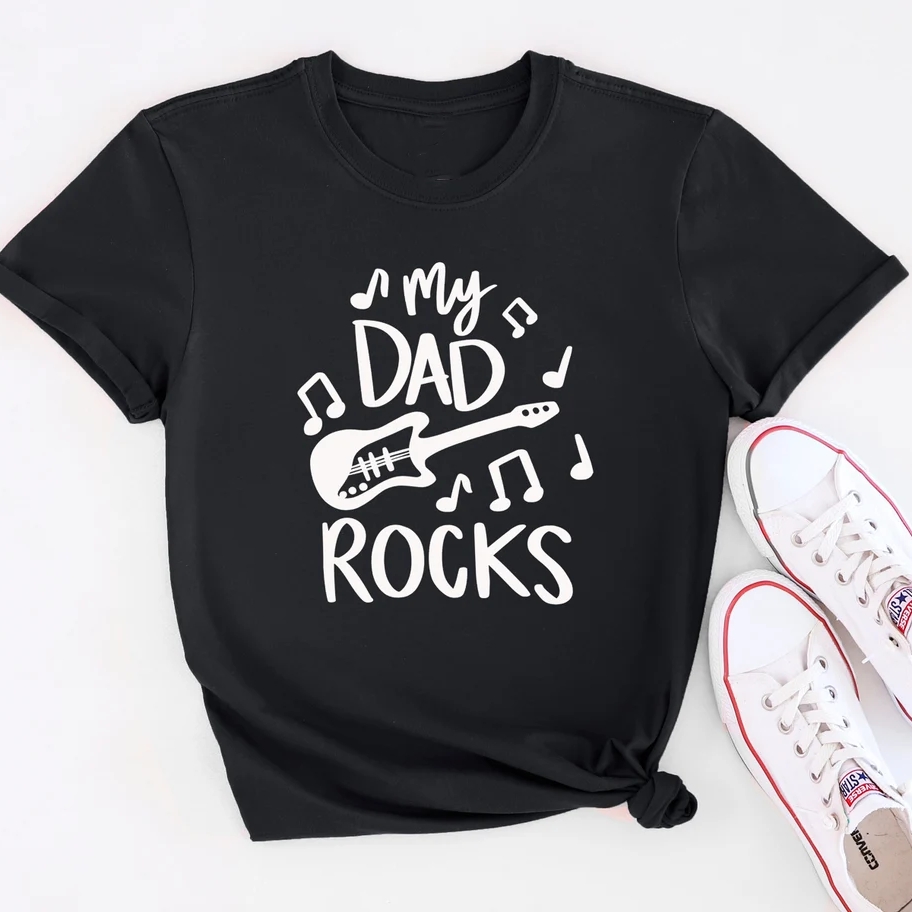 Father's Day My Dad Rocks Music Festival T-Shirt