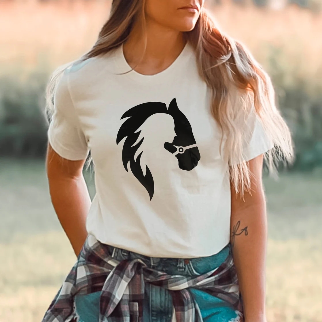 Horse Lover Horse Woman I Love Horses Day T-Shirt