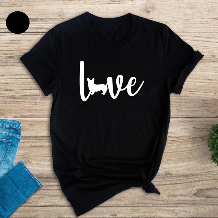 Dog Lover Corgi Heart Love Corgi Day Gift T-Shirt