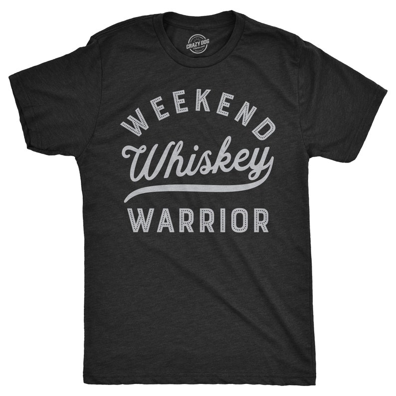 Bachelor Party Weekend Whiskey Warrior Printed T-shirt