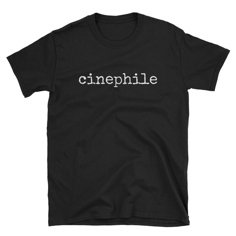 Cinephile Movie Film Lover Printed T-shirt