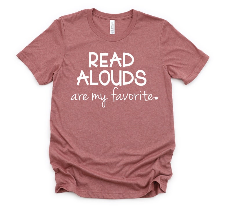 Read Aloud Are My Favourite World Book Day Printed T-shirt 