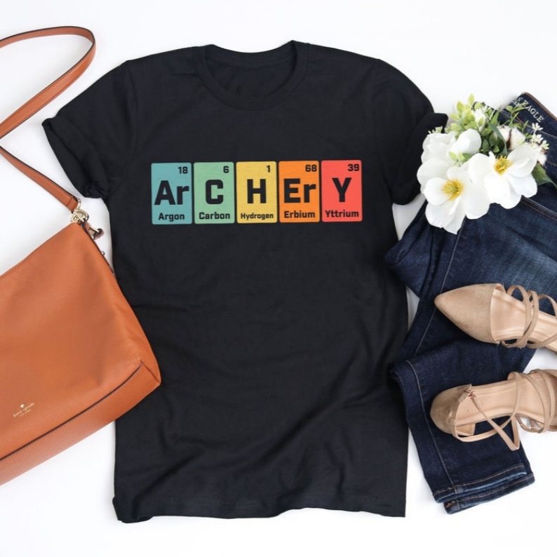 Archery Funny Chemistry Sports Archery Supporter T-Shirt