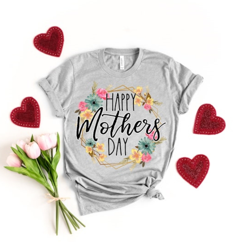 Happy Mother’s Day Printed T-shirt 
