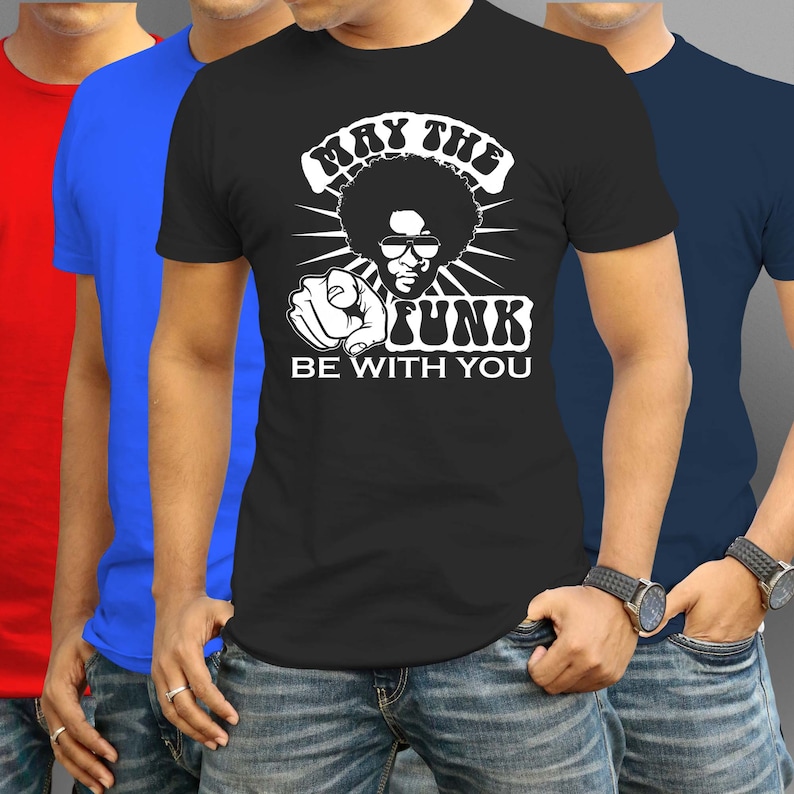 May The Funk Be With You Music Festival Printed T-shirt 