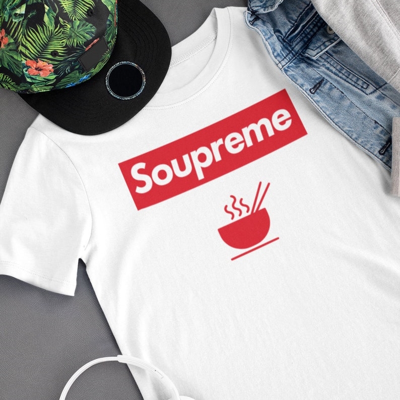 Soupreme Noodle Food Lover Foodie Printed T-shirt