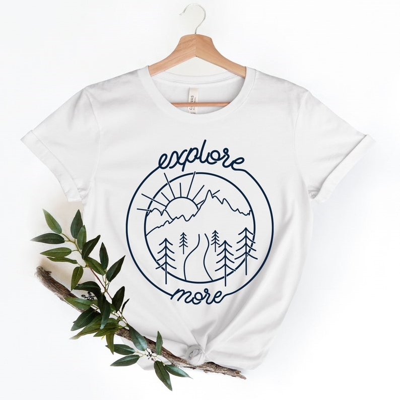 Outdoor Adventure Explore More Printed T-shirt 