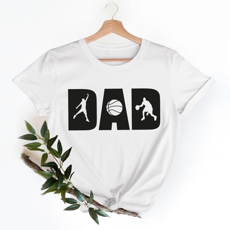 Basketball Dad Funny Basketball Lover Father's Day T-shirt 