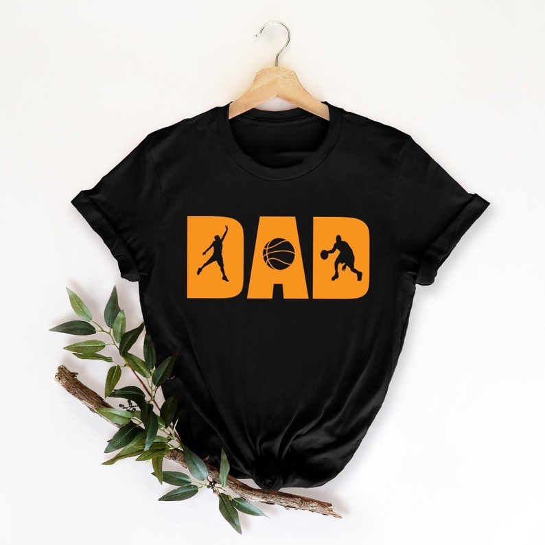 Basketball Dad Funny Basketball Lover Father's Day T-shirt 