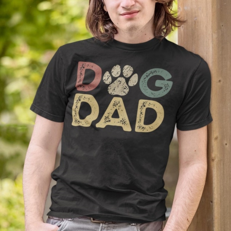 Dog Dad Animal Pet Lover Dog Owner T-shirt