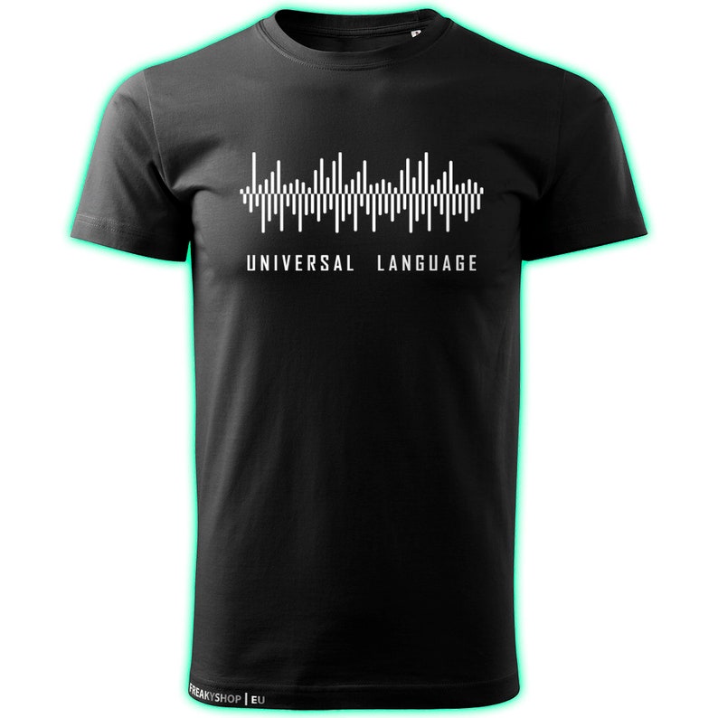Music Festival Universal Language Printed T-shirt 