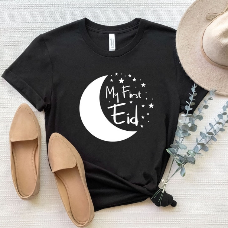 Eid Mubarak Eid Al-Fitr My First Eid Holiday Celebration T-shirt
