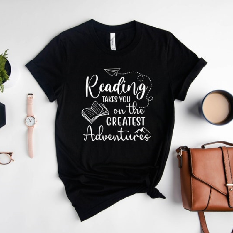 World Book Day Reading Adventures Printed T-shirt 